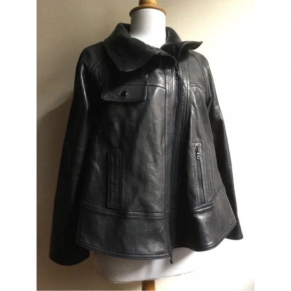 Proenza Schouler Leather Jacket Size 6 - Picture 5 of 8